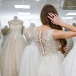 Wedding Dress With Buttons down the Back